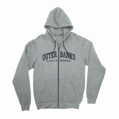 OUTER BANKS UNISEX ZIPPER HOODIE