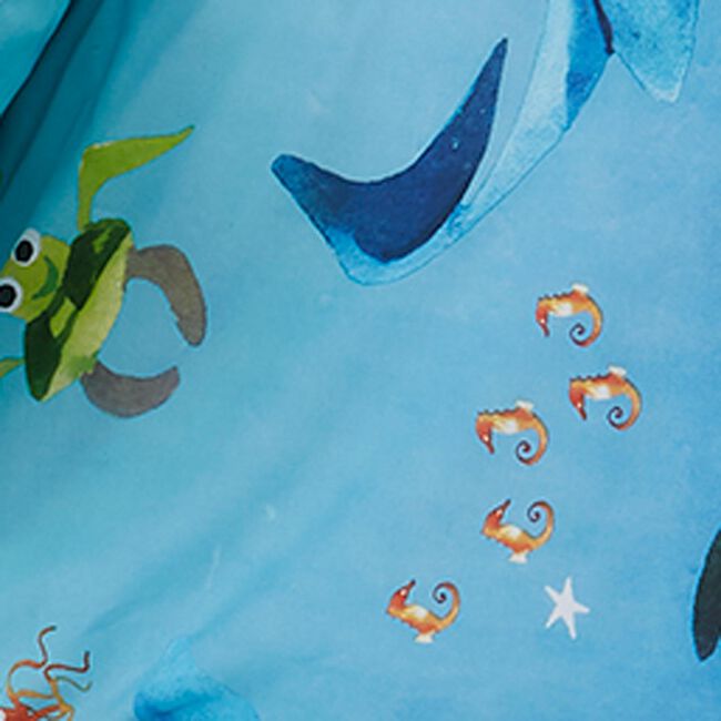 Shark Splash Blue - Duvet Cover Set - 100% Cotton