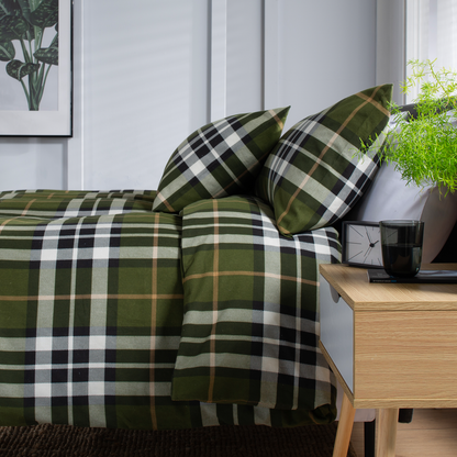 Fergus Tartan Brushed - B 500 - Duvet Cover Set - 100%Cotton